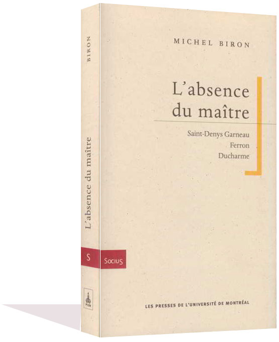 Couverture de Michel Biron (2000)