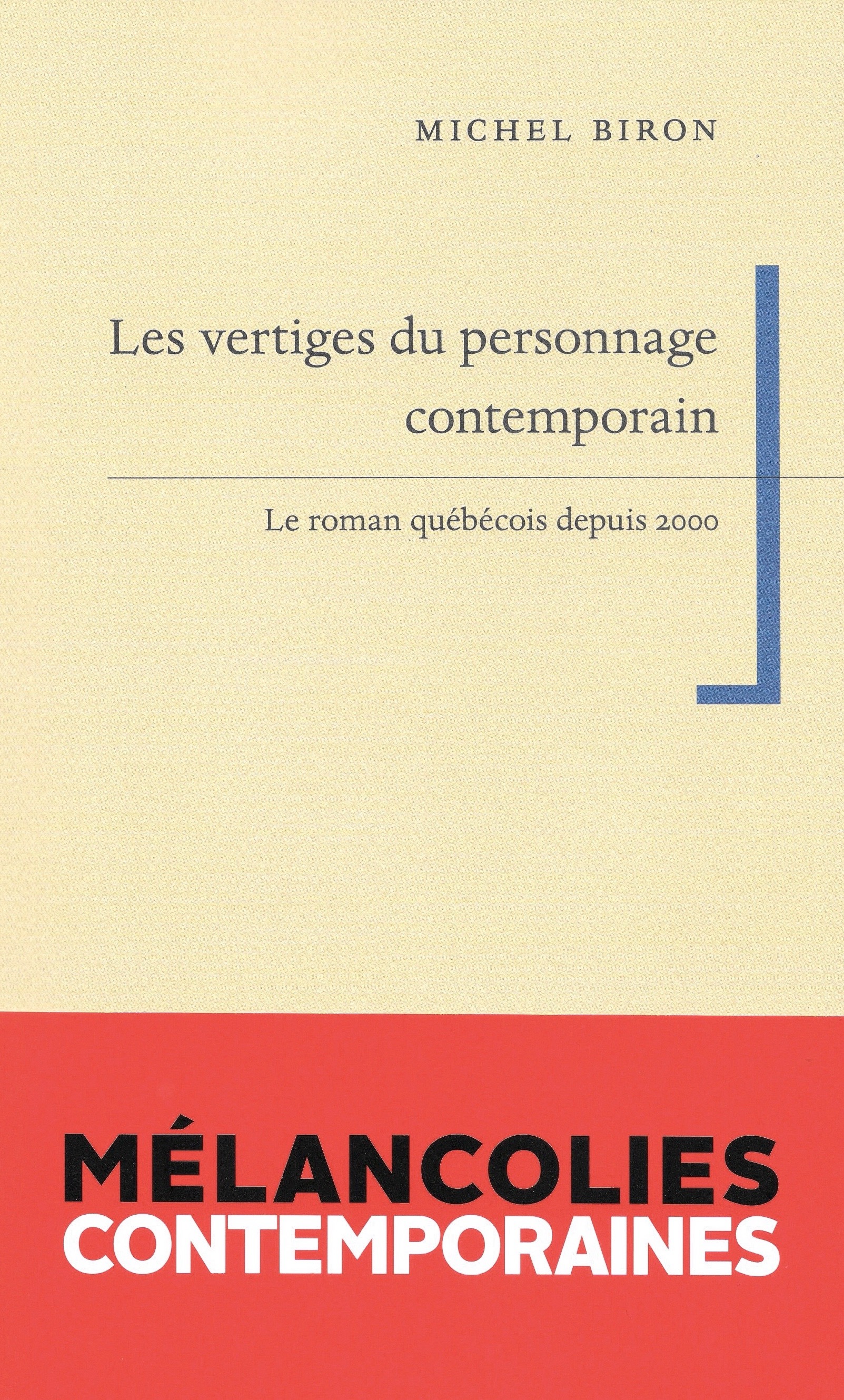 Couverture de Michel Biron (2025)